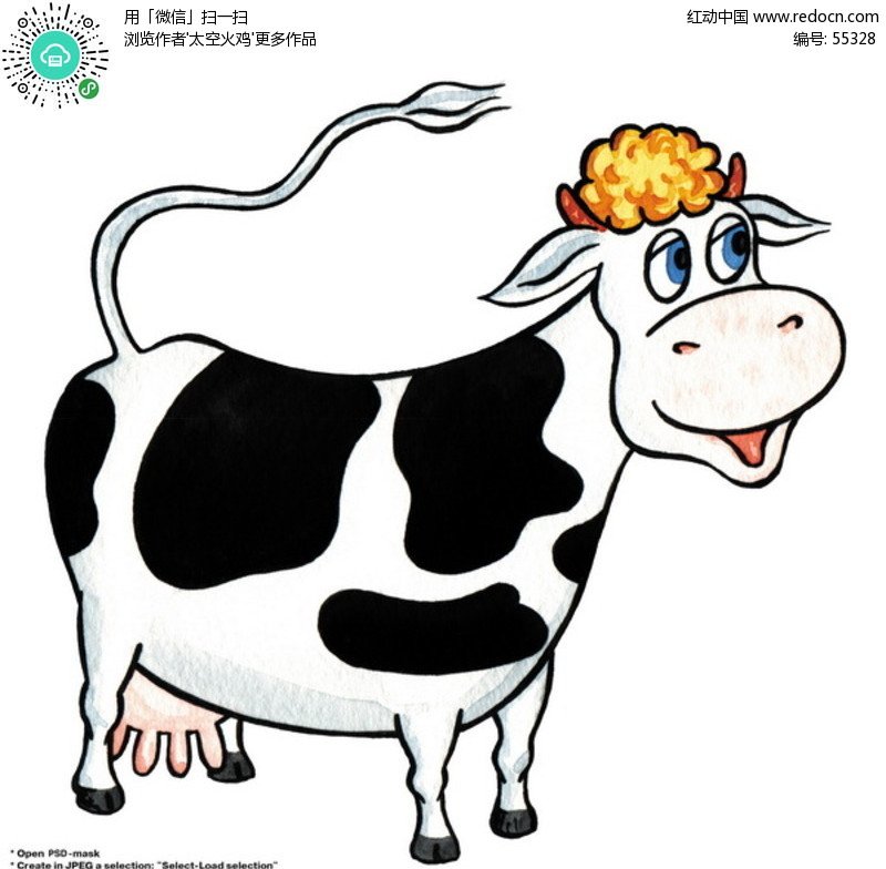 奶牛42设计图片