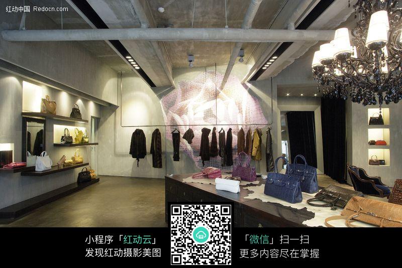 服饰包包商店场景83设计图片