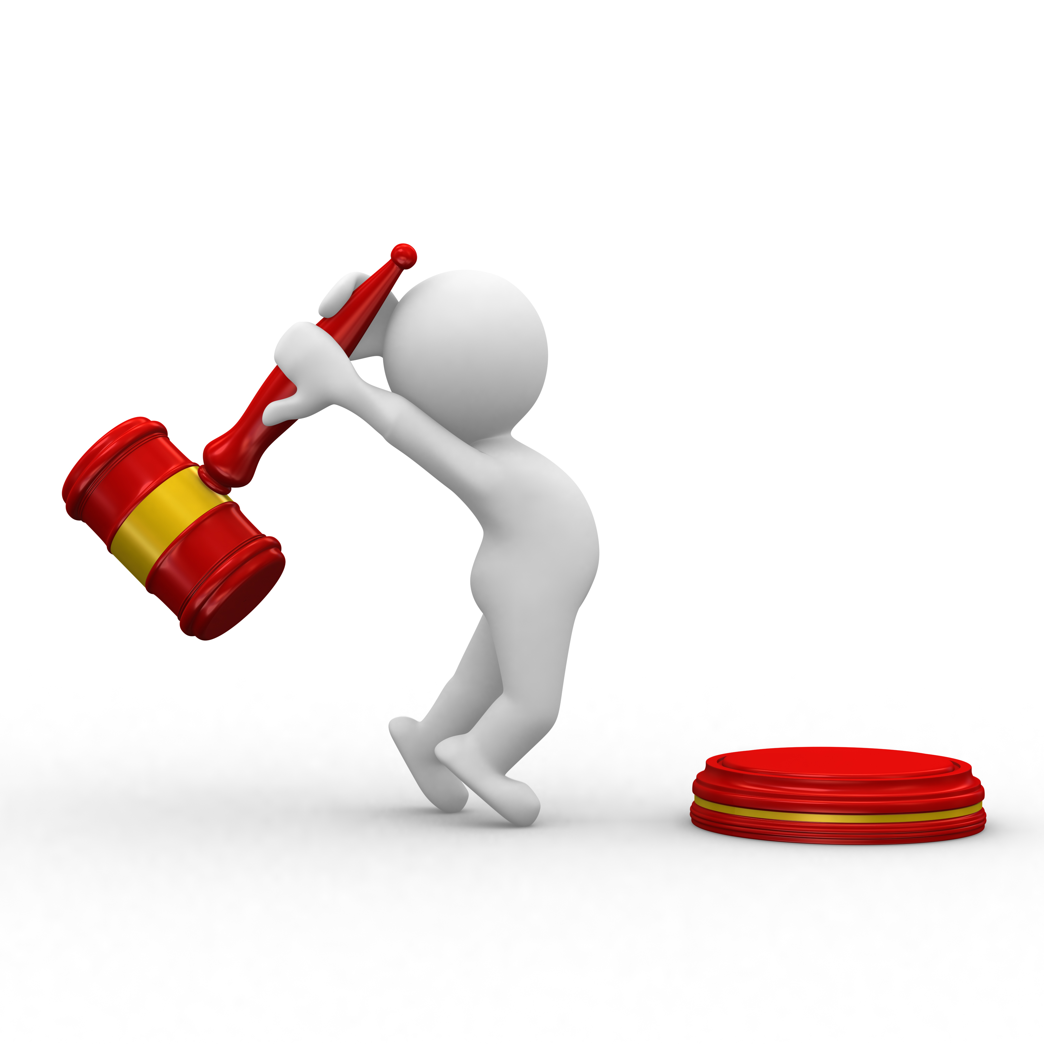 拿着锤子锤下去图片-其他人物-人物图片-图片素