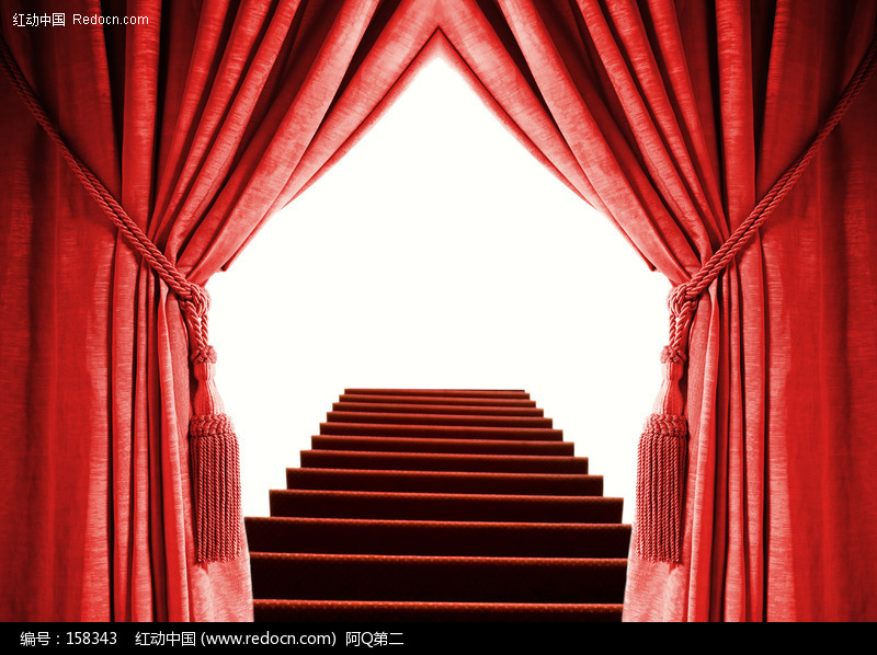 红色幕布图片图片(编号:158343)_节日庆典