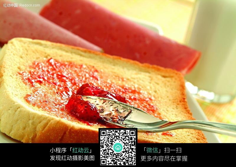 果酱面包片图片-美食图库|图片库素材下载(编号:241582)