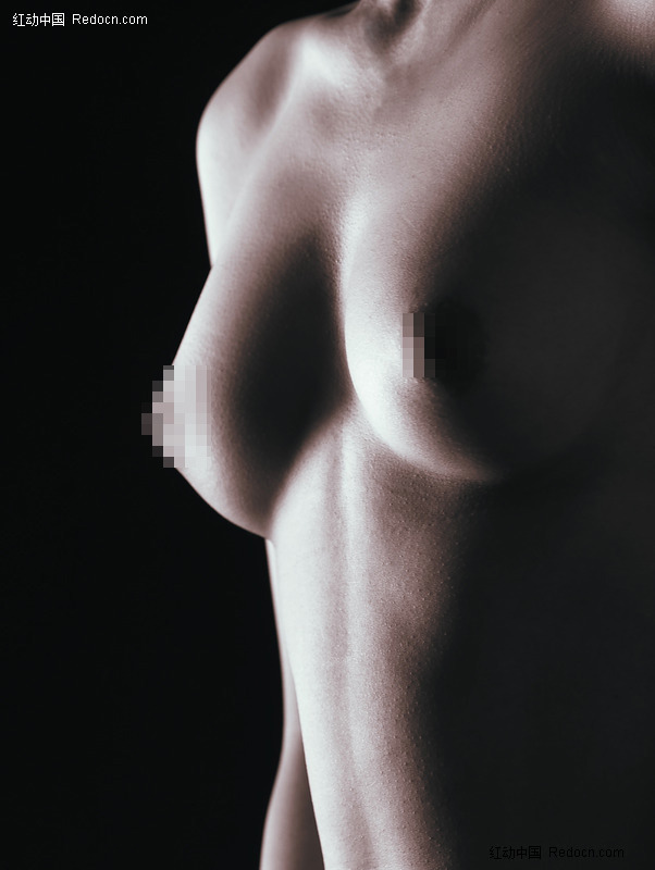 裸体美女胸部特写图片-人体摄影-人物图片-图片