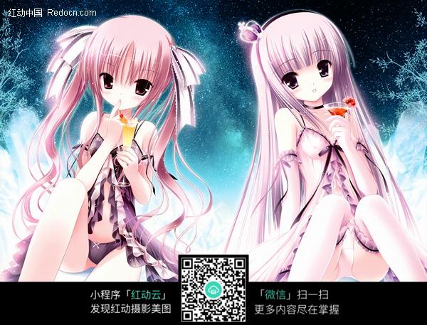 卡通<em>姐妹</em>花<em>美少女</em>图片(编号:356044)_人物卡通