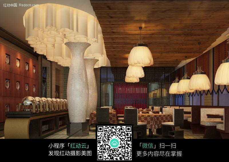 自助餐厅_自助餐厅效果图_自助餐厅装饰