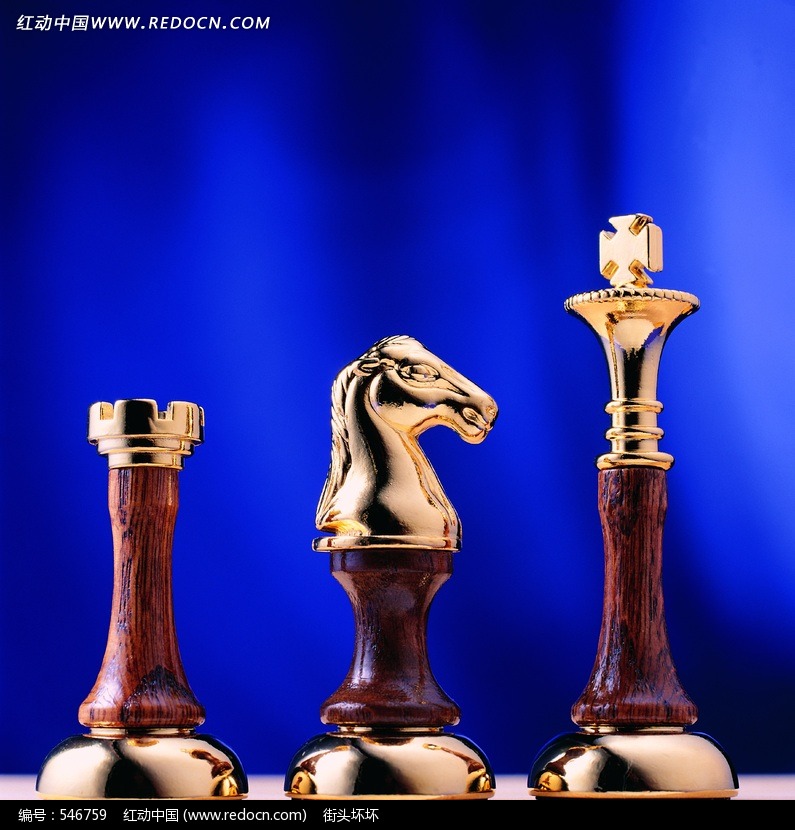 国际象棋棋子-国王王后图片