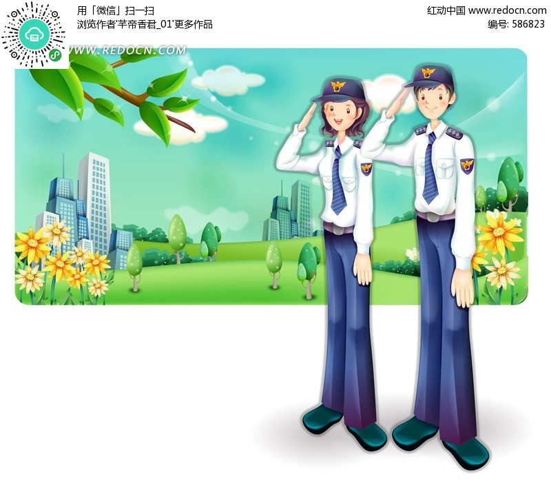 敬礼图片卡通少先队员敬礼卡通画敬礼卡通人物