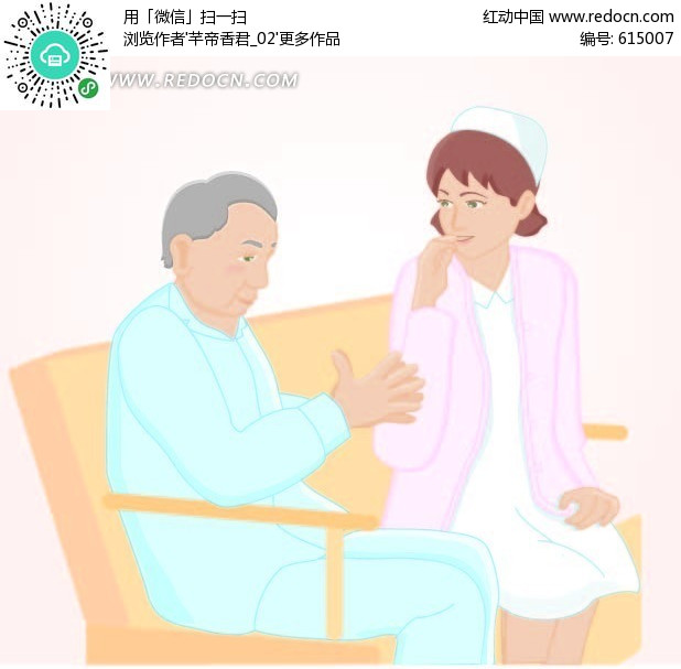小护士与病人_帮助瘫痪病人排便图_老年病人_肝癌 ...