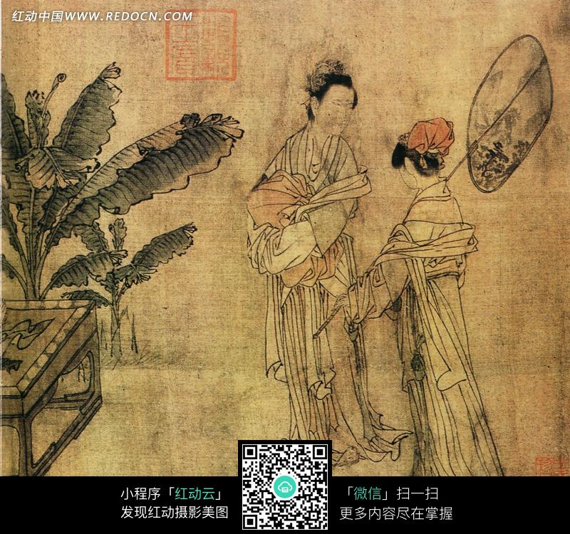 中国古典画作-消夏图图片(编号:626485)图片