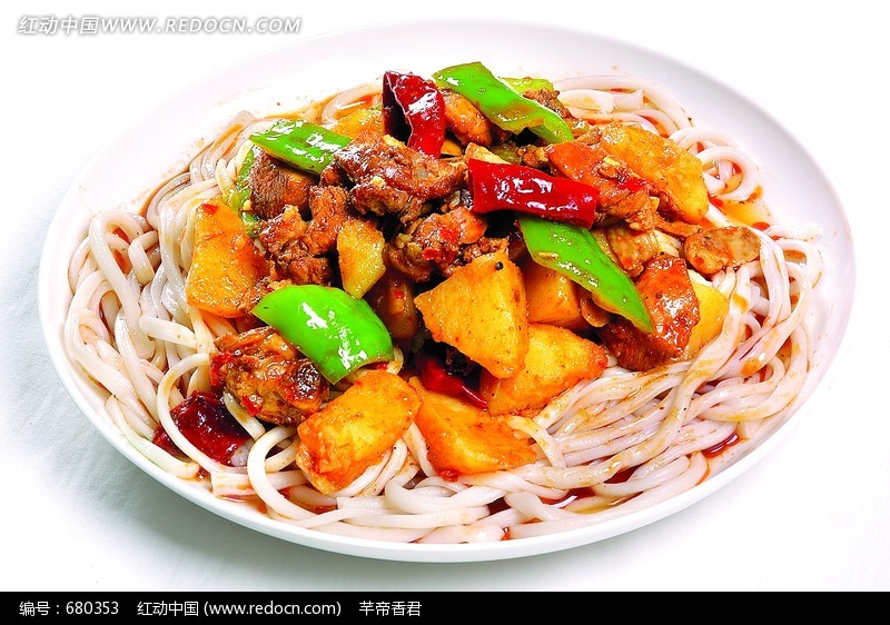  大盘 鸡拌面图片(编号:680353)