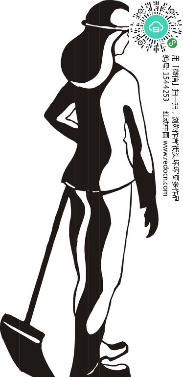 清洁工人卡通图片_清洁工卡通形象_工人卡通画_工人 ...