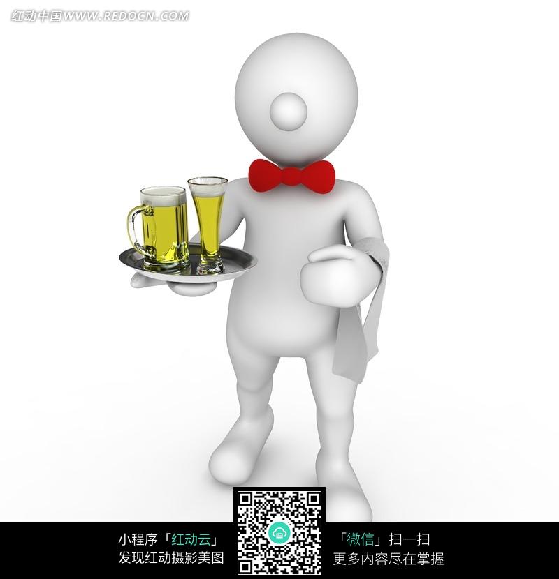 人偶服务生图片(编号:1574257)_其他人物_人物