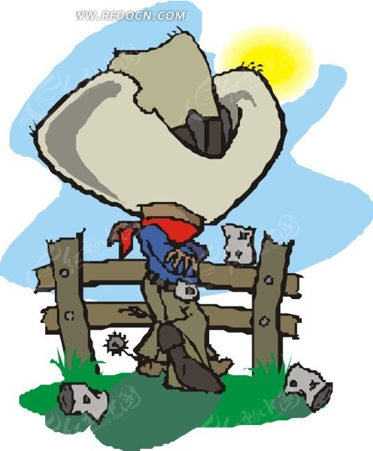  放牧人 -日常生活矢量图下载(编号:1744175)